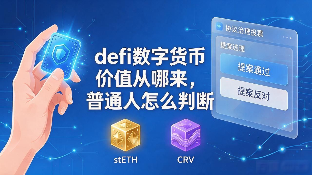 defi数字货币价值从哪来，普通人怎么判断