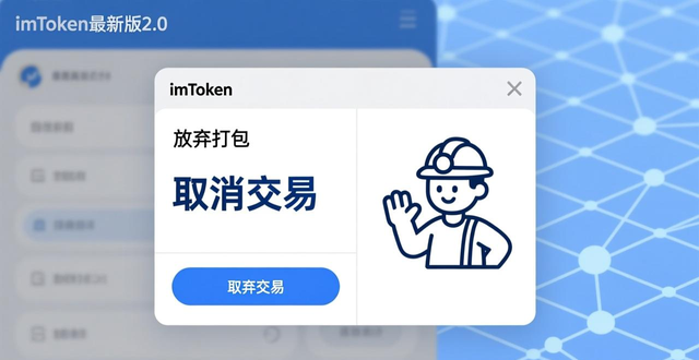 如何在imToken最新版2.0中确保交易取消？_imToken取消交易技巧_替换法取消imToken交易