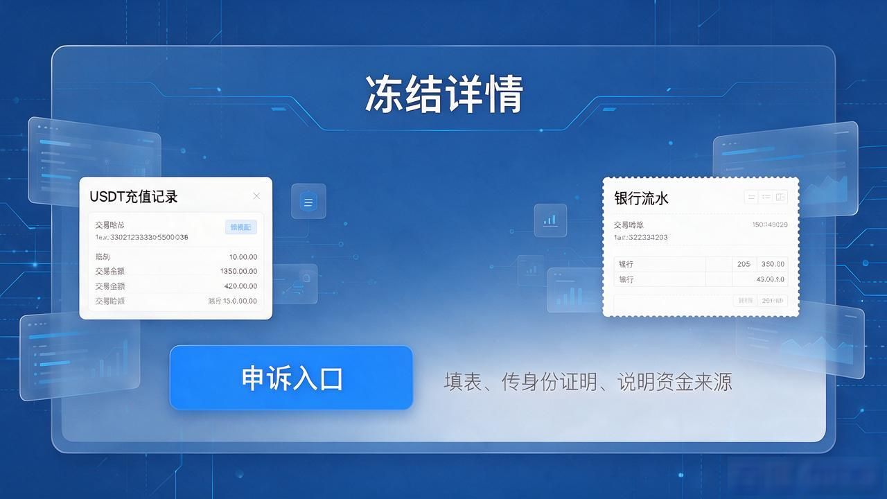 数字货币资金被封了怎么办？先搞清冻结类型，再走对应路径