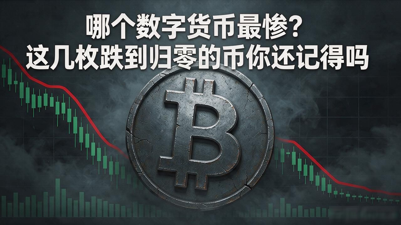哪个数字货币最惨?这几枚跌到归零的币你还记得吗