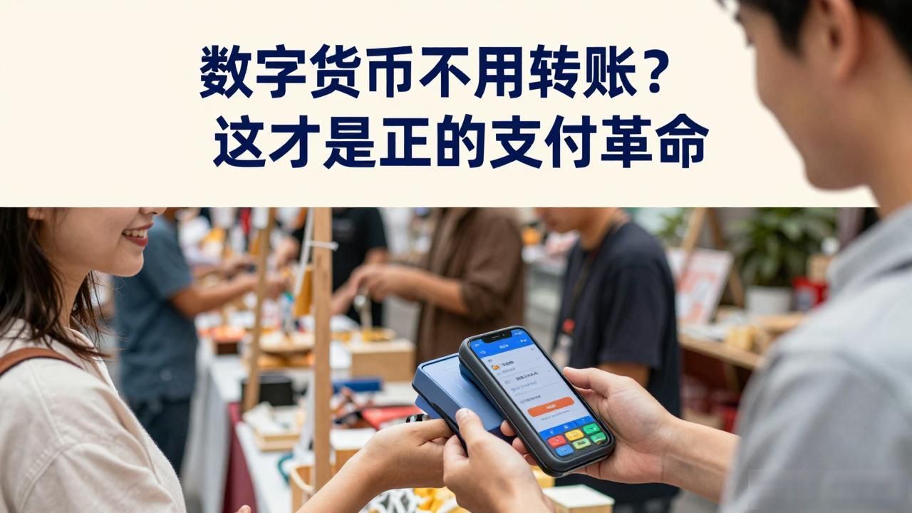 数字货币不用转账？这才是真正的支付革命