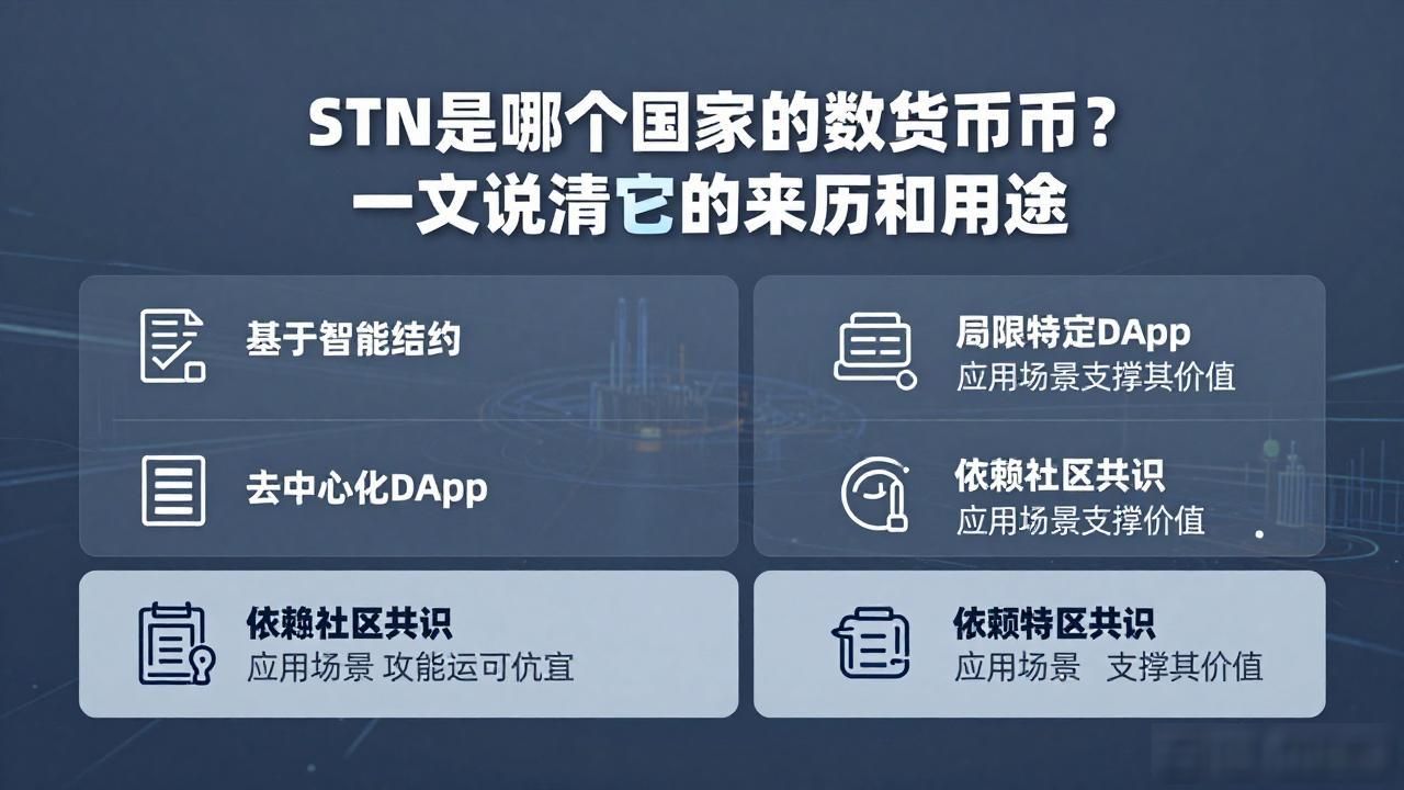 STN是哪个国家的数字货币？一文说清它的来历和用途