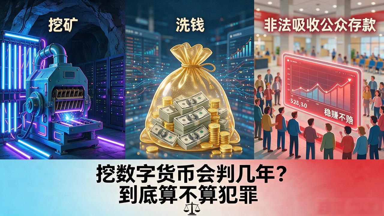 挖数字货币会判几年？到底算不算犯罪