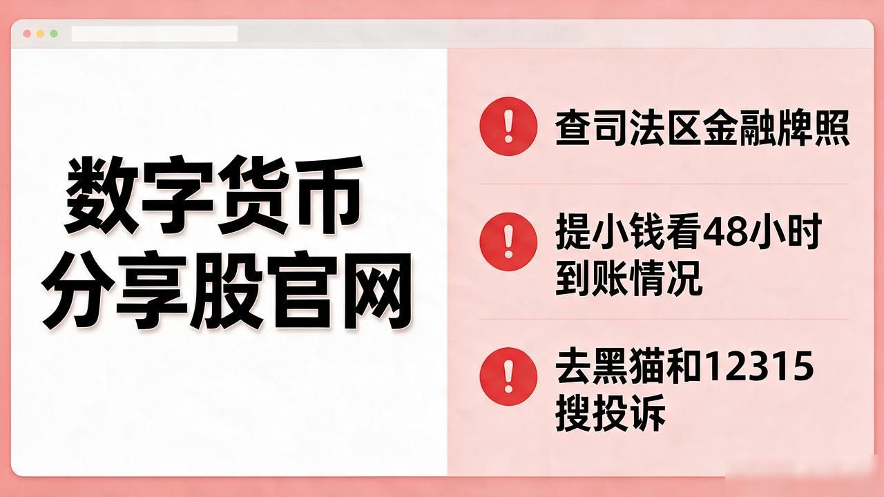 数字货币分享股官网靠谱吗？别拿身家去赌一个"分享"