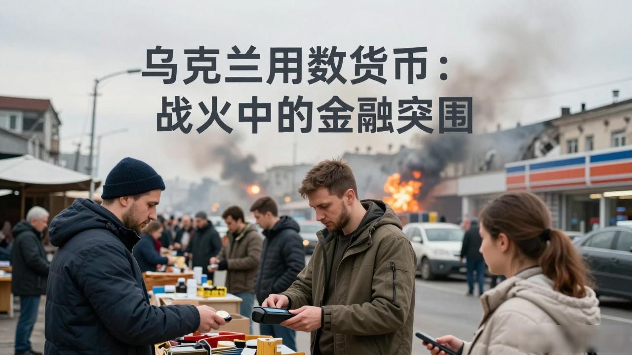 乌克兰用数字货币:战火中的金融突围