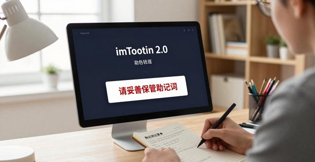 imToken 2.0 创建钱包助记词安全存储_imToken下载2.0版的重要注册流程与操作说明_imToken 2.0 官方下载渠道
