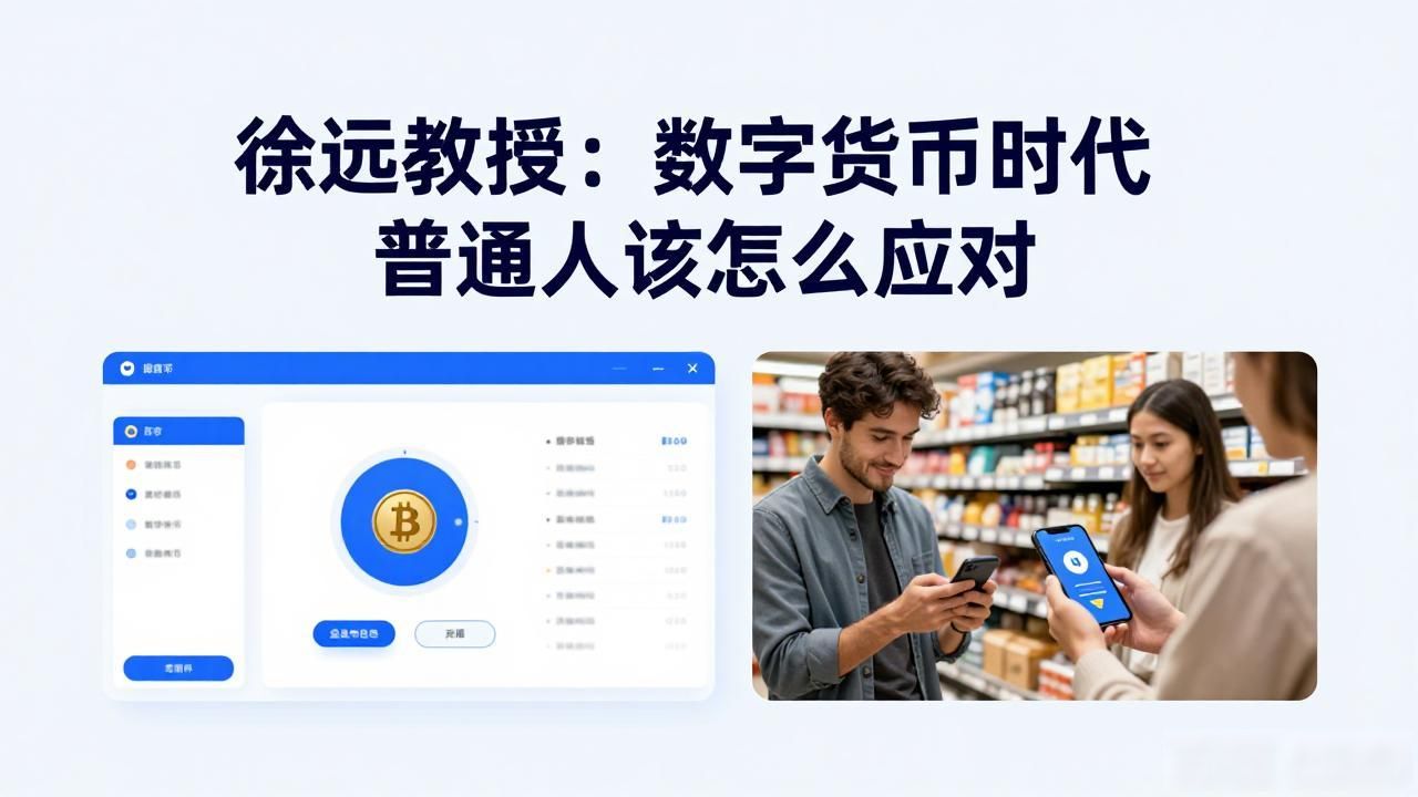 徐远教授：数字货币时代普通人该怎么应对