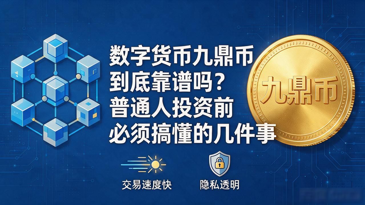 数字货币九鼎币到底靠谱吗?普通人投资前必须搞懂的几件事