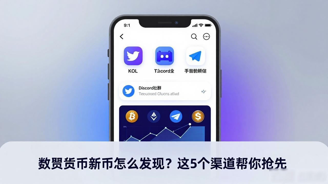 数字货币新币怎么发现？这5个渠道帮你抢先
