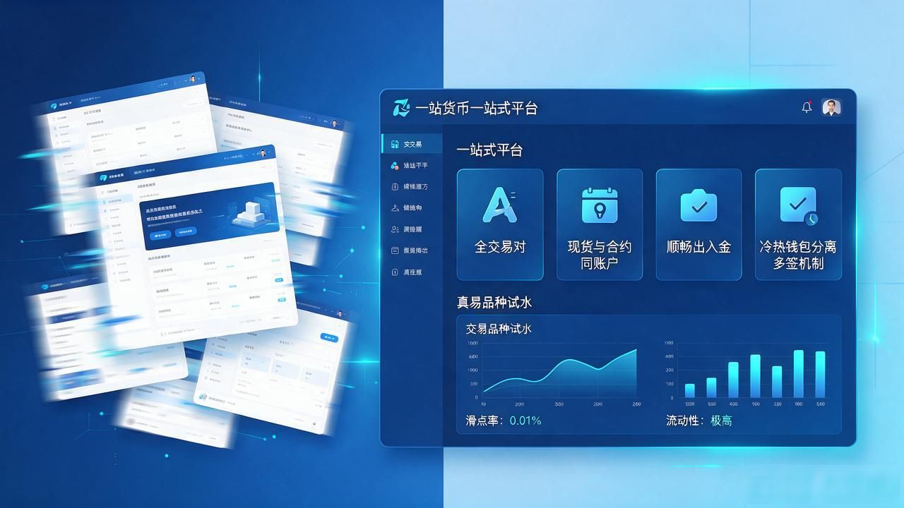 还在多个平台来回切？数字货币一站式平台帮你一次搞定