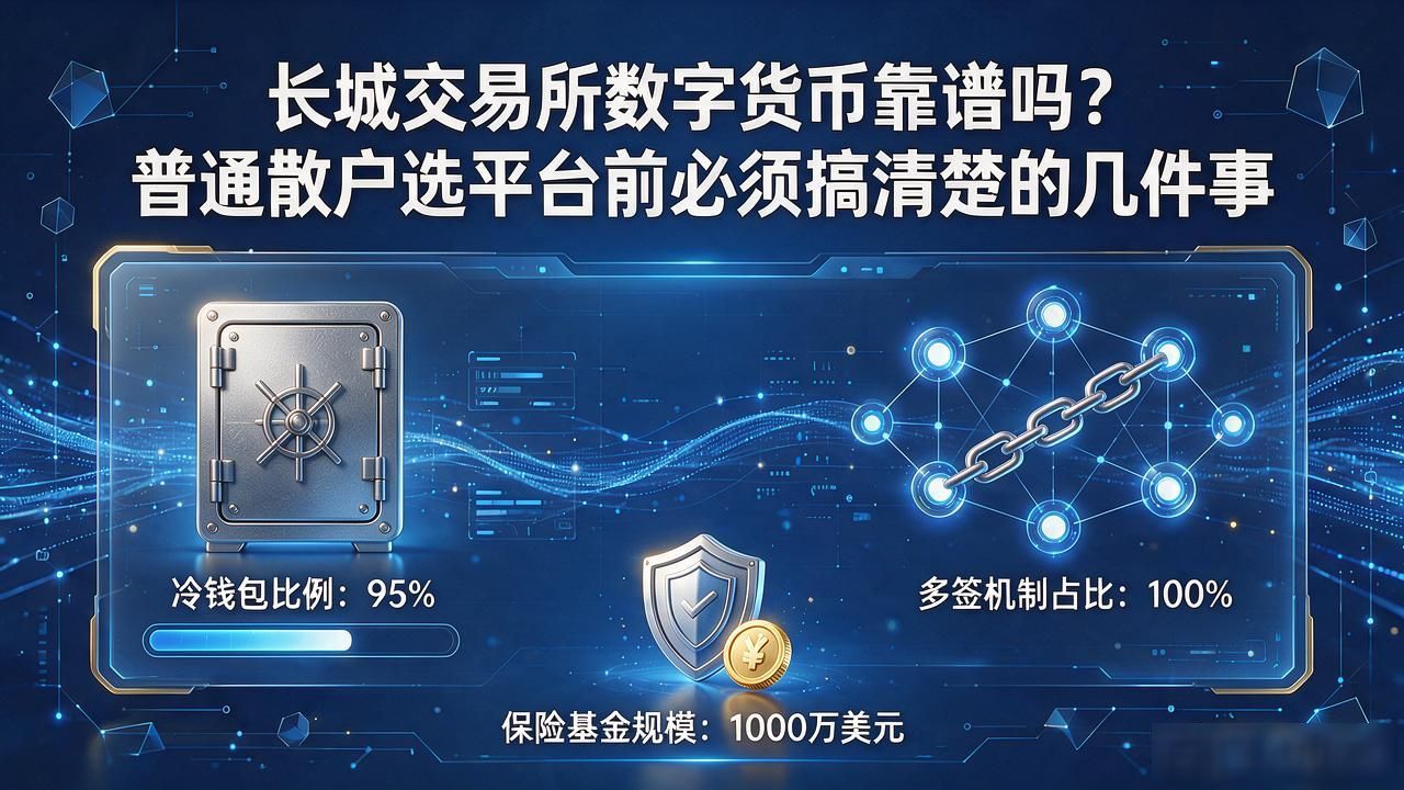 长城交易所数字货币靠谱吗？普通散户选平台前必须搞清楚的几件事
