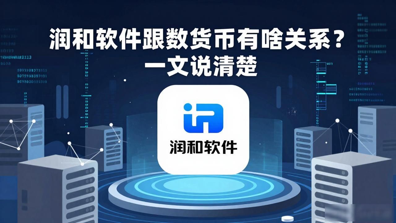 润和软件跟数字货币有啥关系？一文说清楚