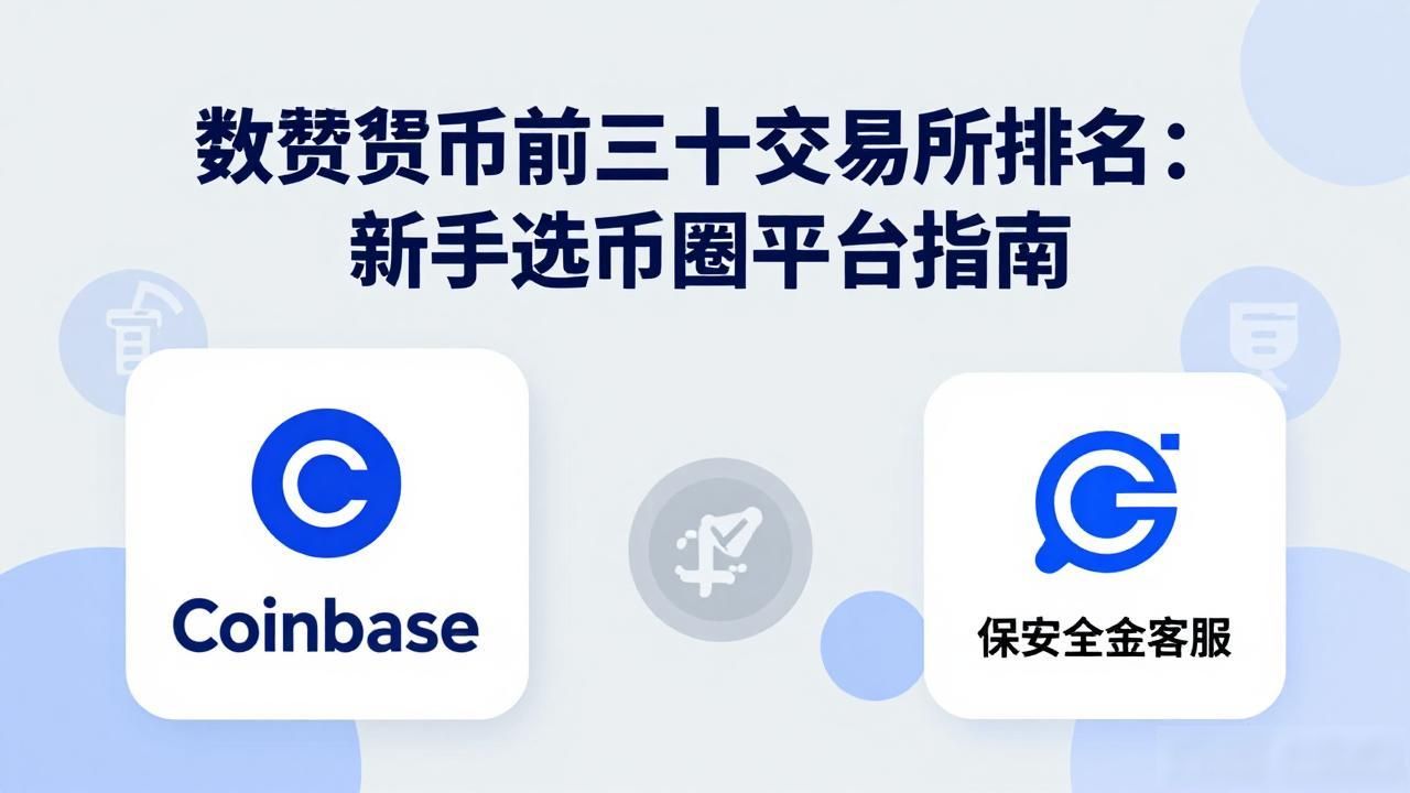 数字货币前三十交易所排名:新手选币圈平台指南