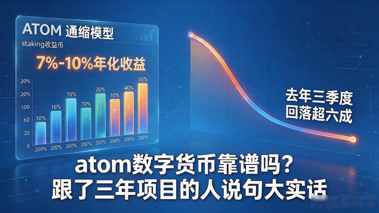 atom数字货币靠谱吗？跟了三年项目的人说句大实话