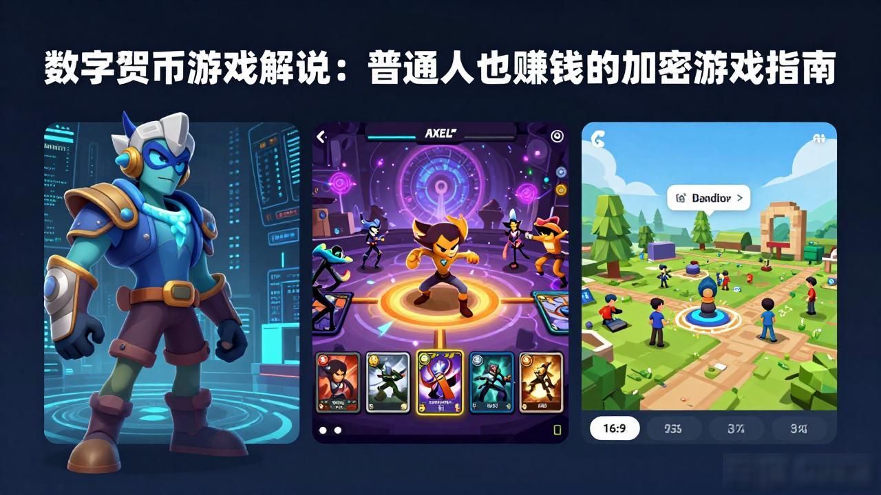 数字货币游戏解说:普通人也能赚钱的加密游戏指南