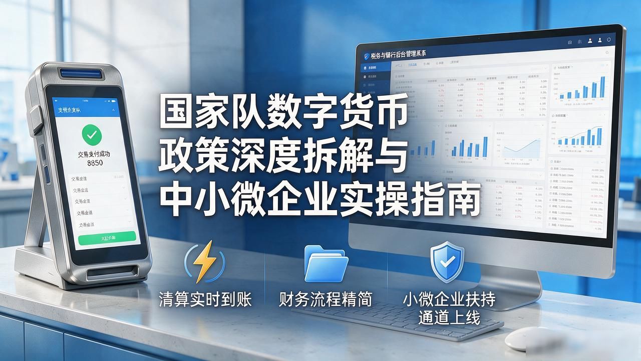 国家队数字货币政策深度拆解与中小微企业实操指南
