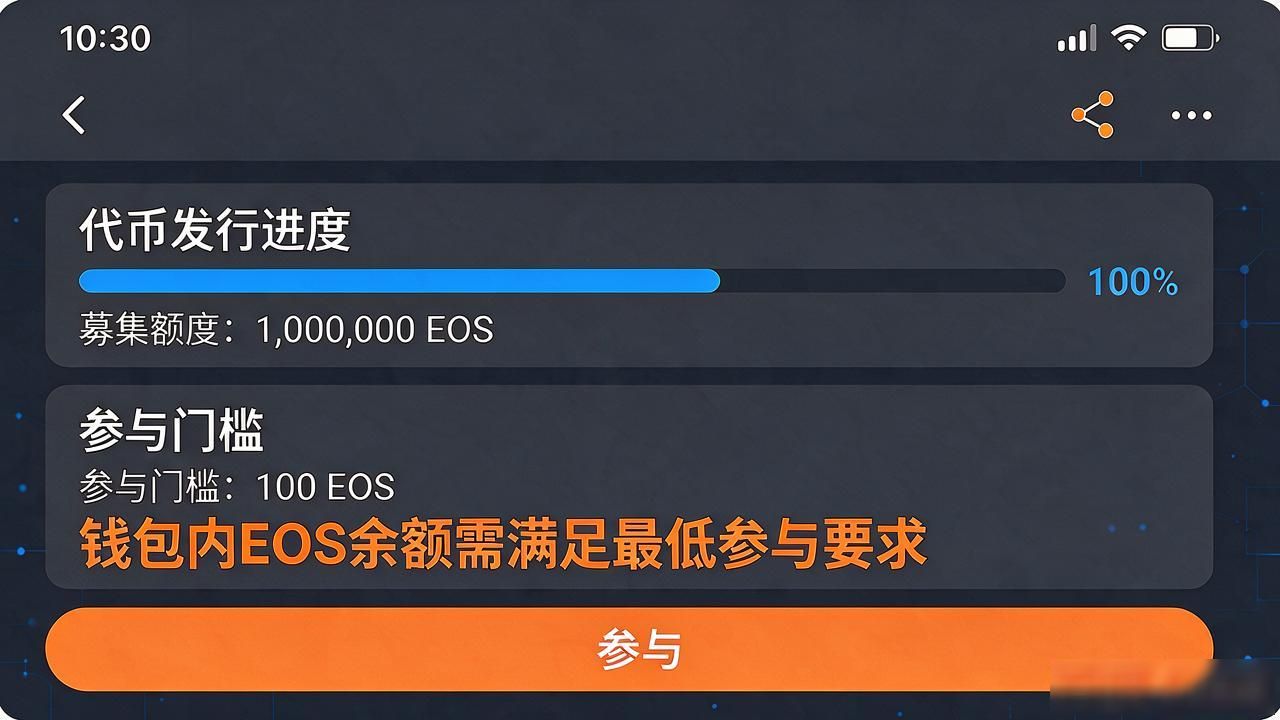 imtoken eos怎么ico IMToken EOS的ICO怎么参加？跟着这几步就能搞定