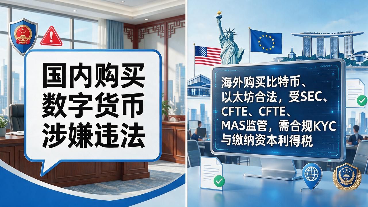 买比特币到底犯不犯法?个人购买数字货币的法律红线在哪