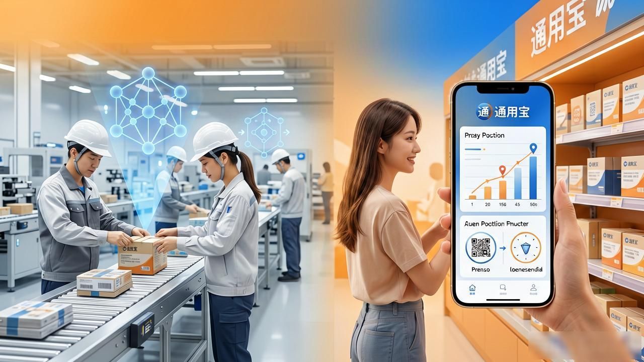 通用宝区块链交易记录透明_通用宝区块链_降低经营成本