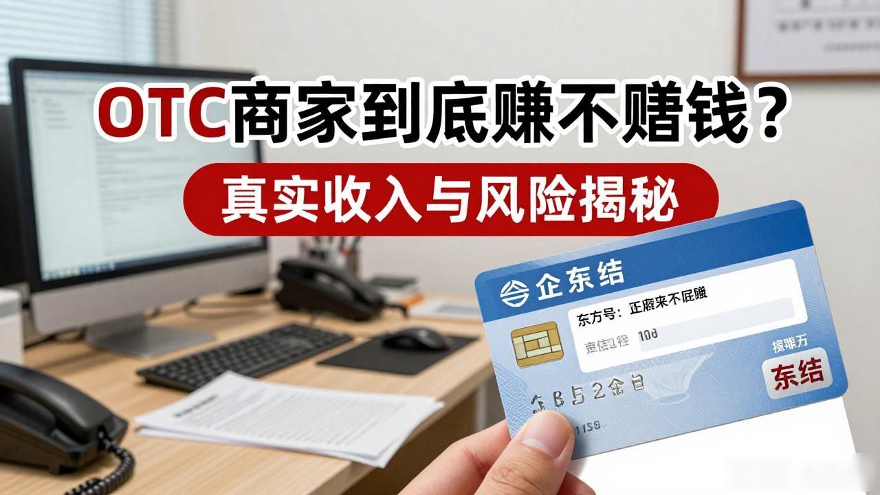 OTC商家到底赚不赚钱？真实收入与风险揭秘