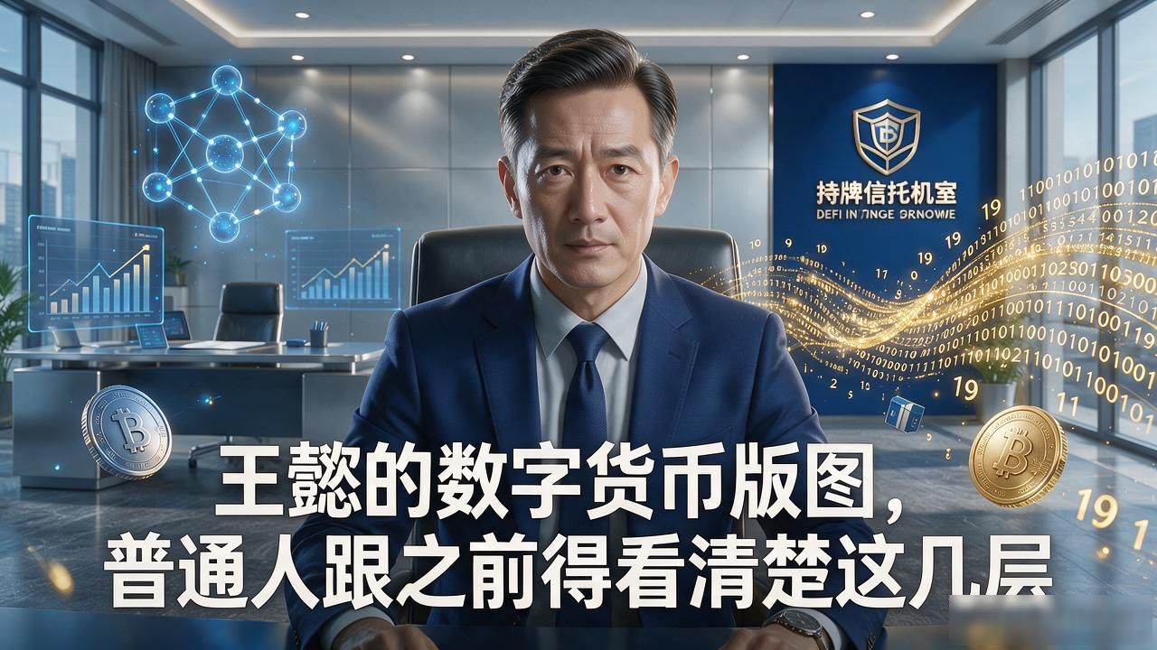 王懿的数字货币版图，普通人跟之前得看清楚这几层