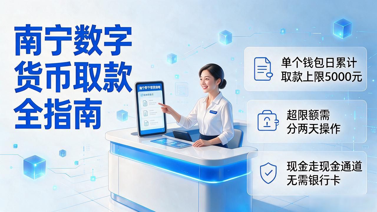 南宁数字货币取款全指南:哪些银行能取、额度多少、具体怎么操作