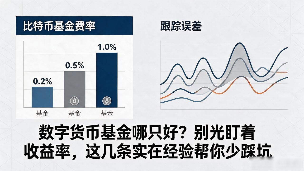 数字货币基金哪只好?别光盯着收益率,这几条实在经验帮你少踩坑
