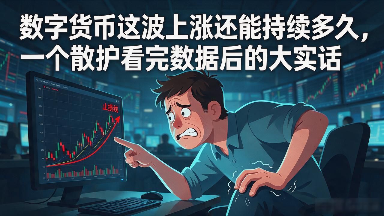 数字货币这波上涨还能持续多久,一个散户看完数据后的大实话