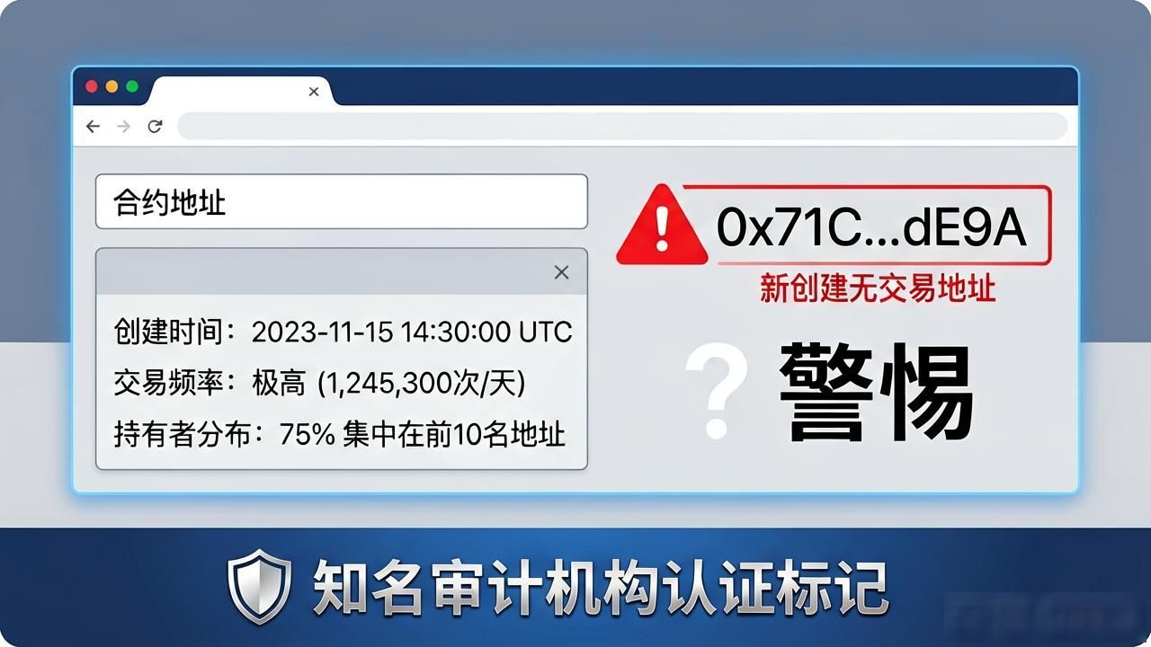 合约地址验证_区块链安全防范_区块链鉴别合约地址