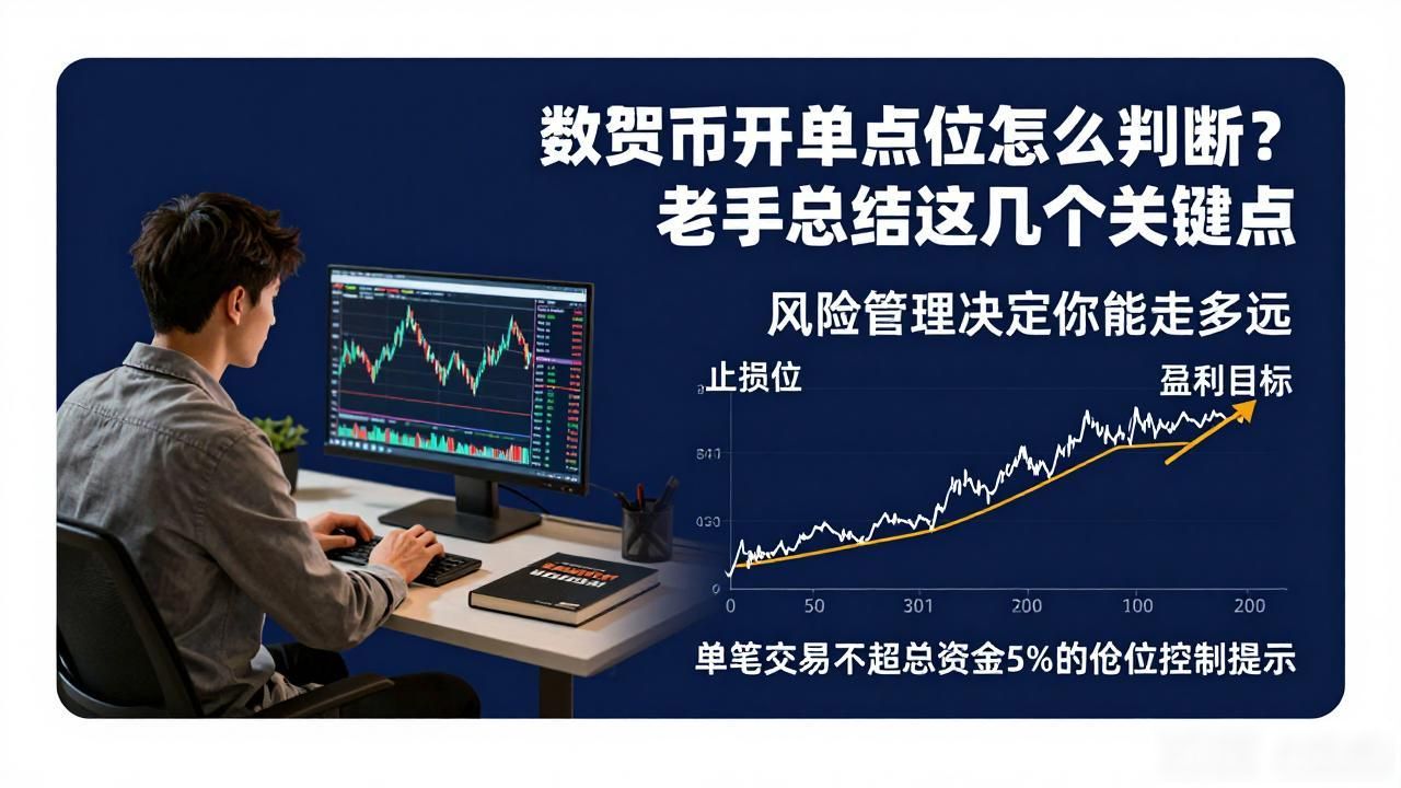 数字货币开单点位怎么判断？老手总结这几个关键点