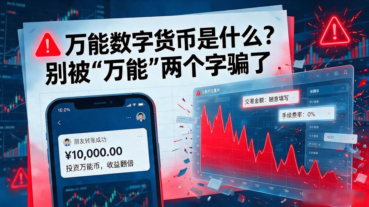 万能数字货币是什么？别被"万能"两个字骗了