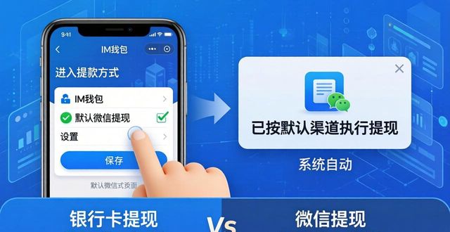 下载im钱包后如何设置默认提款方式?_默认钱包切换至系统钱包_默认钱包hce