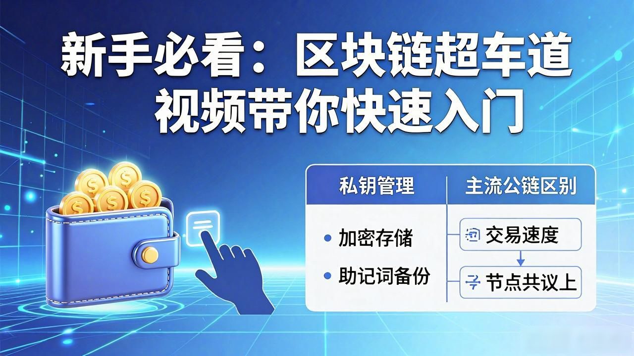 新手必看：区块链超车道视频带你快速入门