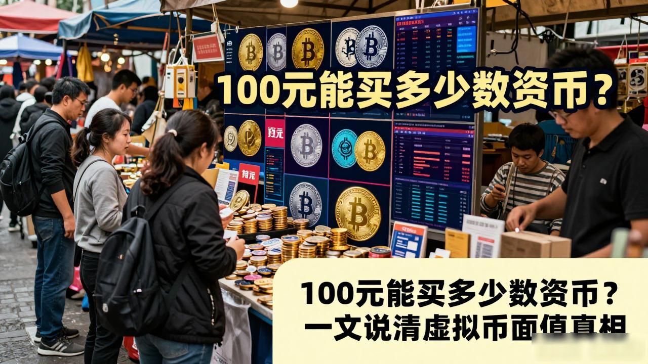 100元能买多少数字货币？一文说清虚拟币面值真相