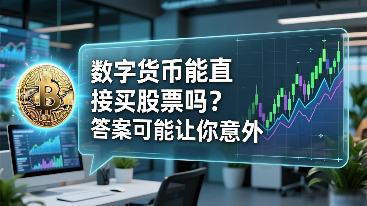 数字货币能直接买股票吗？答案可能让你意外