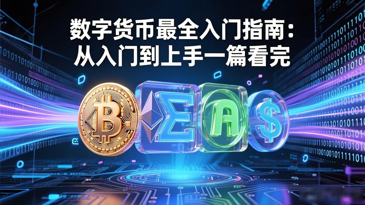 数字货币最全入门指南：从入门到上手一篇看完