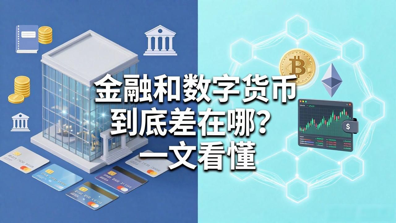 金融和数字货币到底差在哪?一文看懂