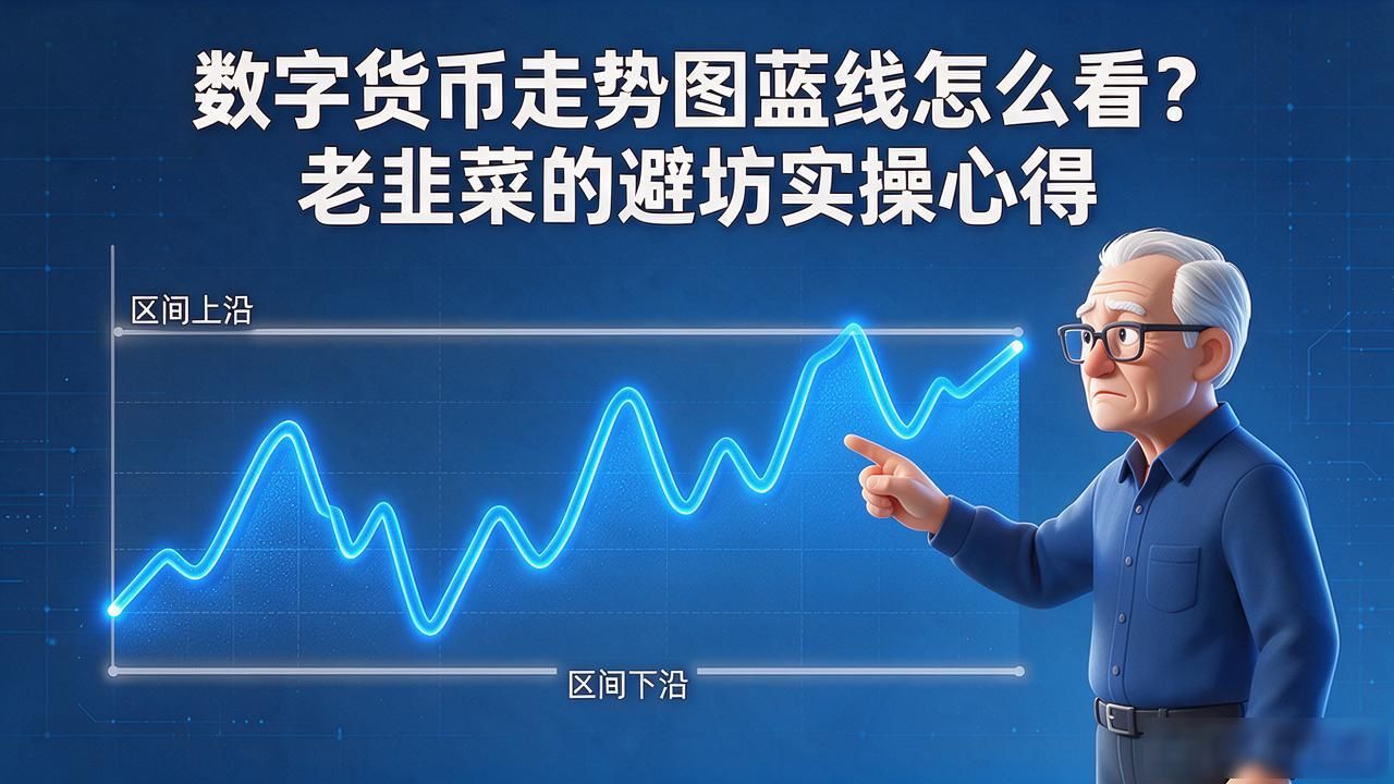 数字货币走势图蓝线怎么看？老韭菜的避坑实操心得