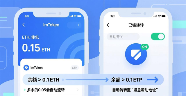 imToken小额资产自动流转设置_如何通过imToken新地址实施求助机制?_imToken创建紧急逃生地址