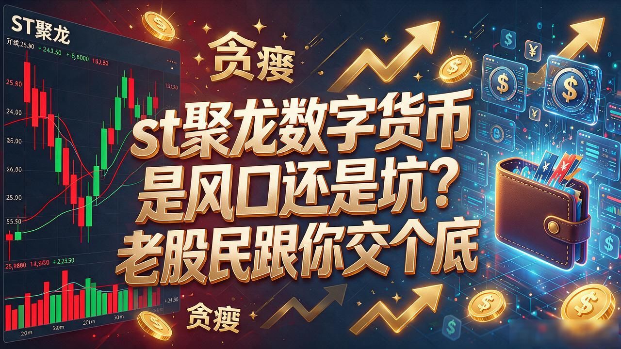 st聚龙数字货币是风口还是坑？老股民跟你交个底