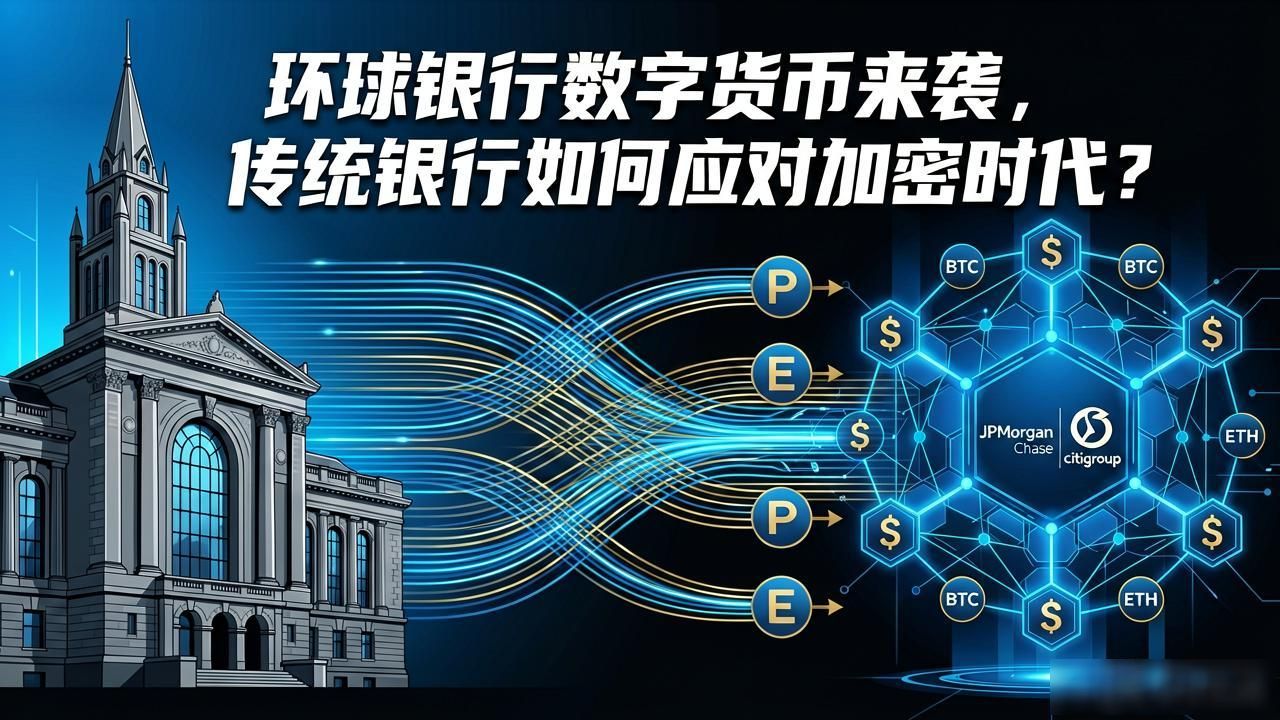 环球银行数字货币来袭，传统银行如何应对加密时代？
