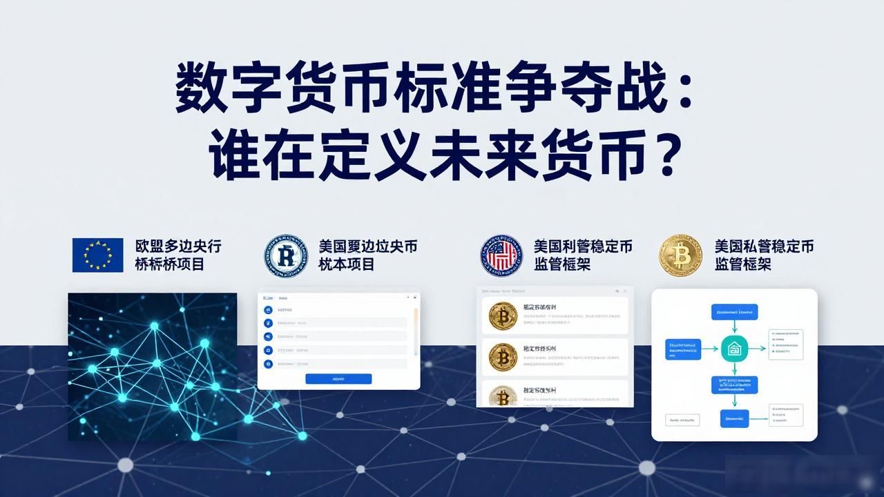 数字货币标准争夺战：谁在定义未来货币？
