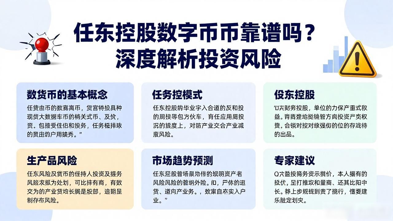 任东控股数字货币靠谱吗?深度解析投资风险