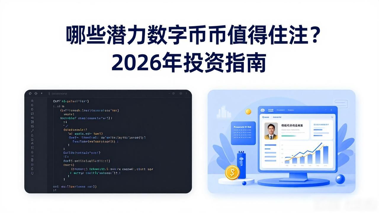 哪些潜力数字货币值得关注？2026年投资指南