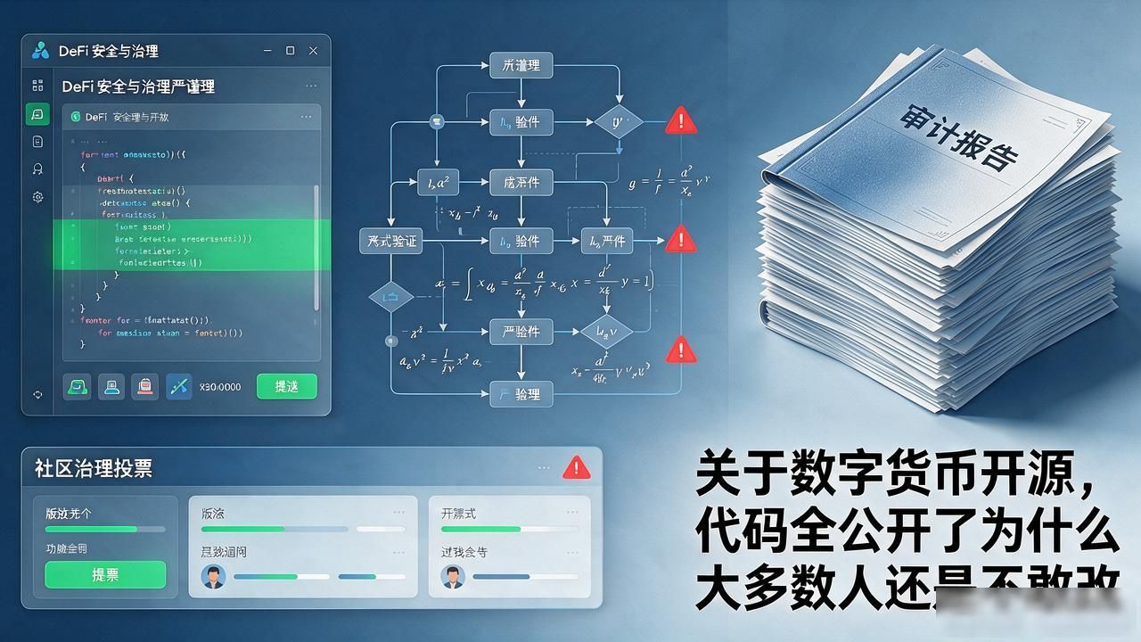 关于数字货币开源,代码全公开了为什么大多数人还是不敢改