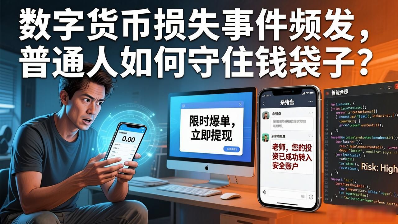数字货币损失事件频发，普通人如何守住钱袋子？