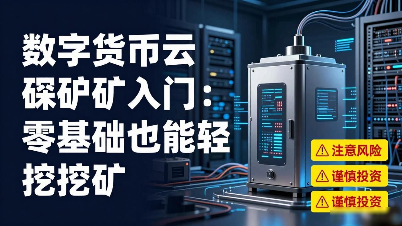 数字货币云采矿入门：零基础也能轻松挖矿