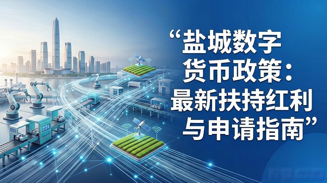 盐城数字货币政策：最新扶持红利与申请指南