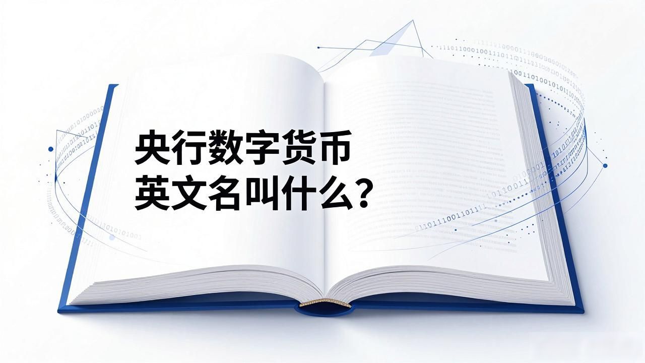 央行数字货币英文名叫什么？CBDC和数字人民币英文全解析