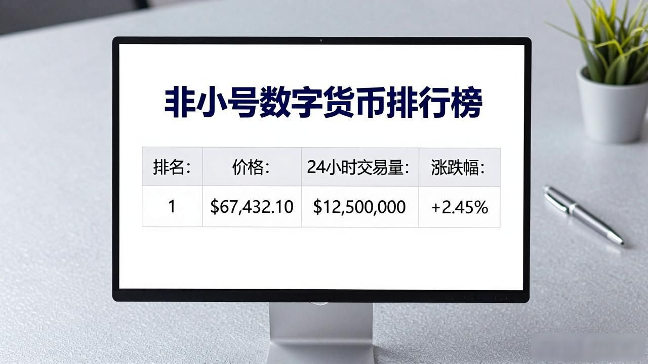 非小号数字货币排行榜怎么用？新手必看攻略